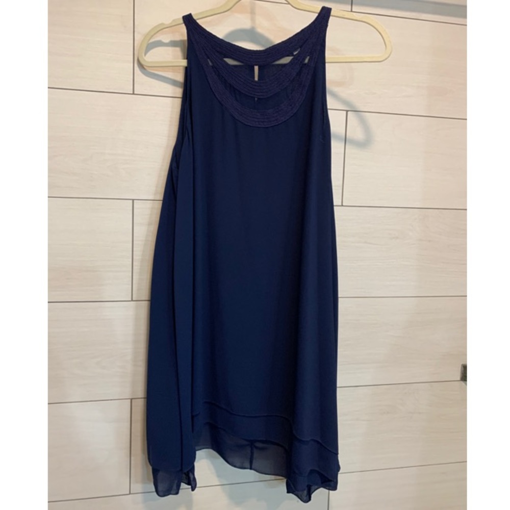 Navy Blue Dress
